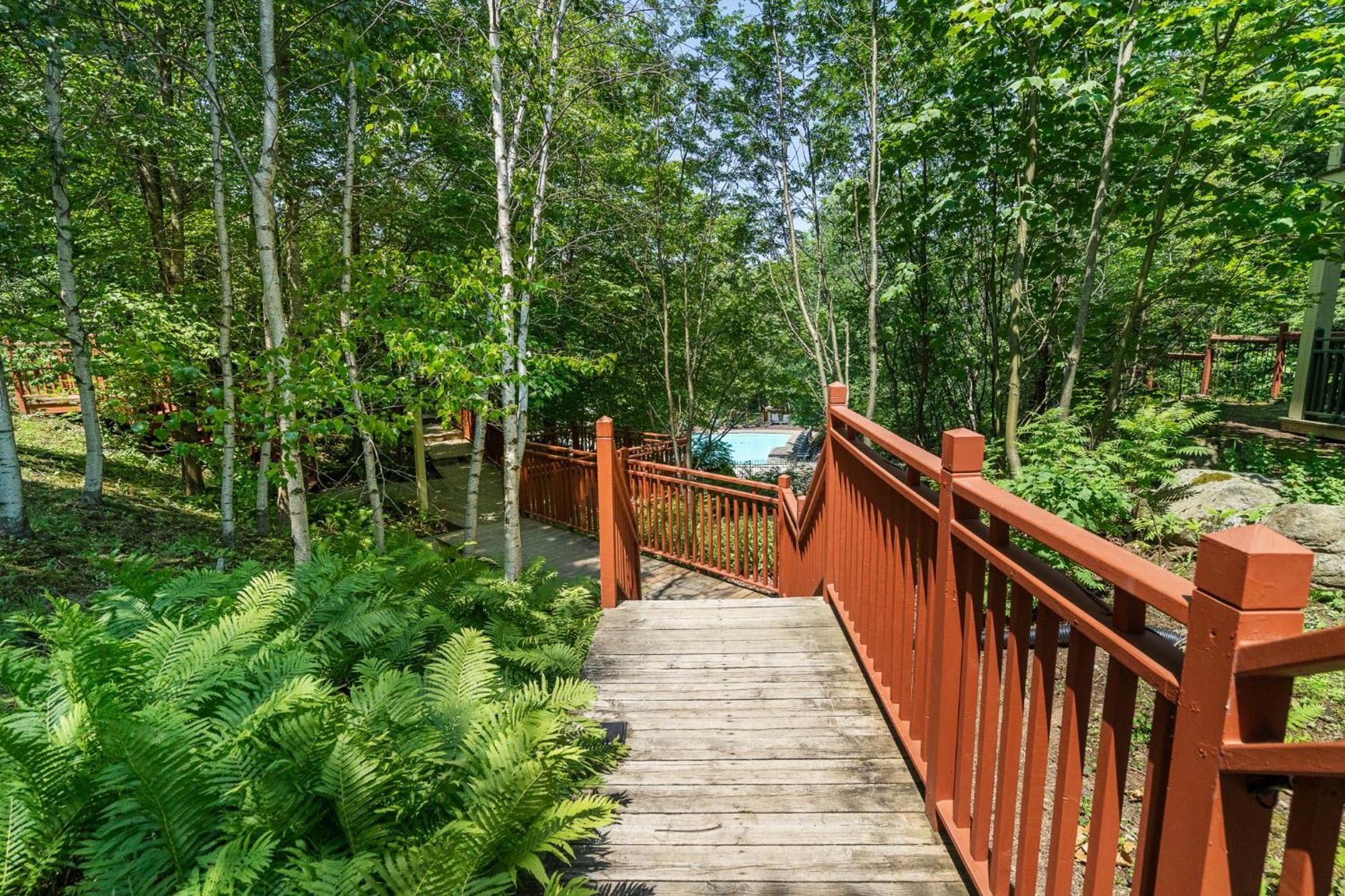 Les Eaux - 2Bdrs W Pool & Hot Tub Near Village มงต์-ทร็องบล็องต์ ภายนอก รูปภาพ